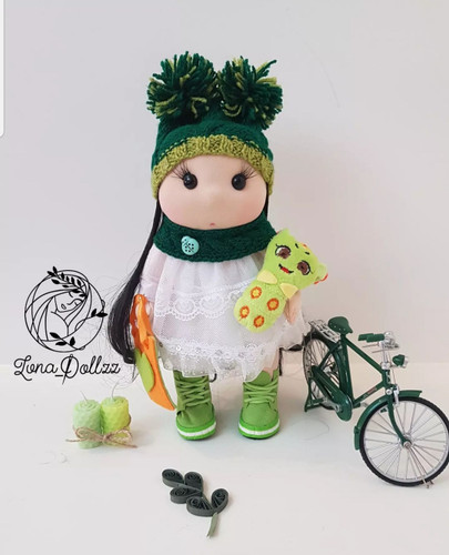 عروسک خنگول سبز کد ۱۰۵