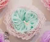 این گل داخل جعبه طلقی است