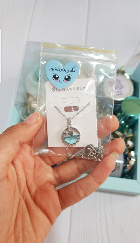 گردنبند ماهی و دریا